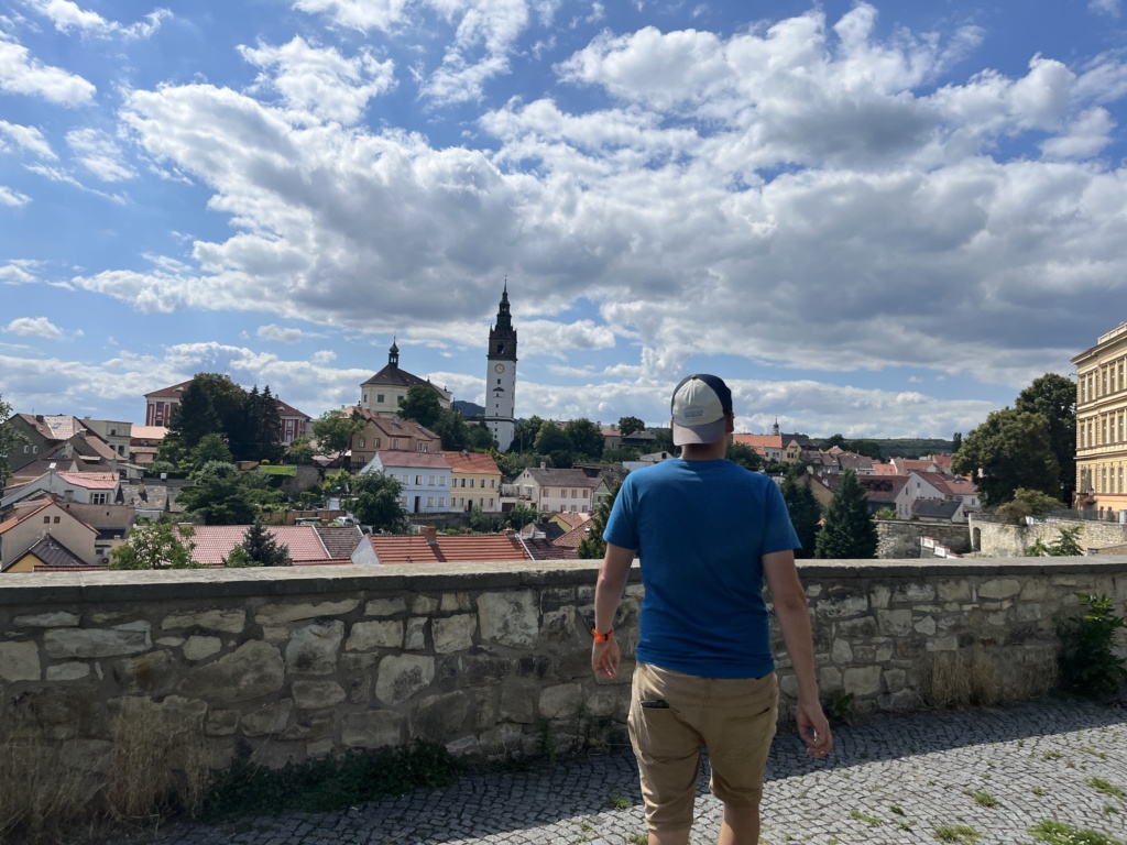 15.7.2022 - Litoměřice a koncert v Lovosicích. Petr dělal předskokana Krucipusku