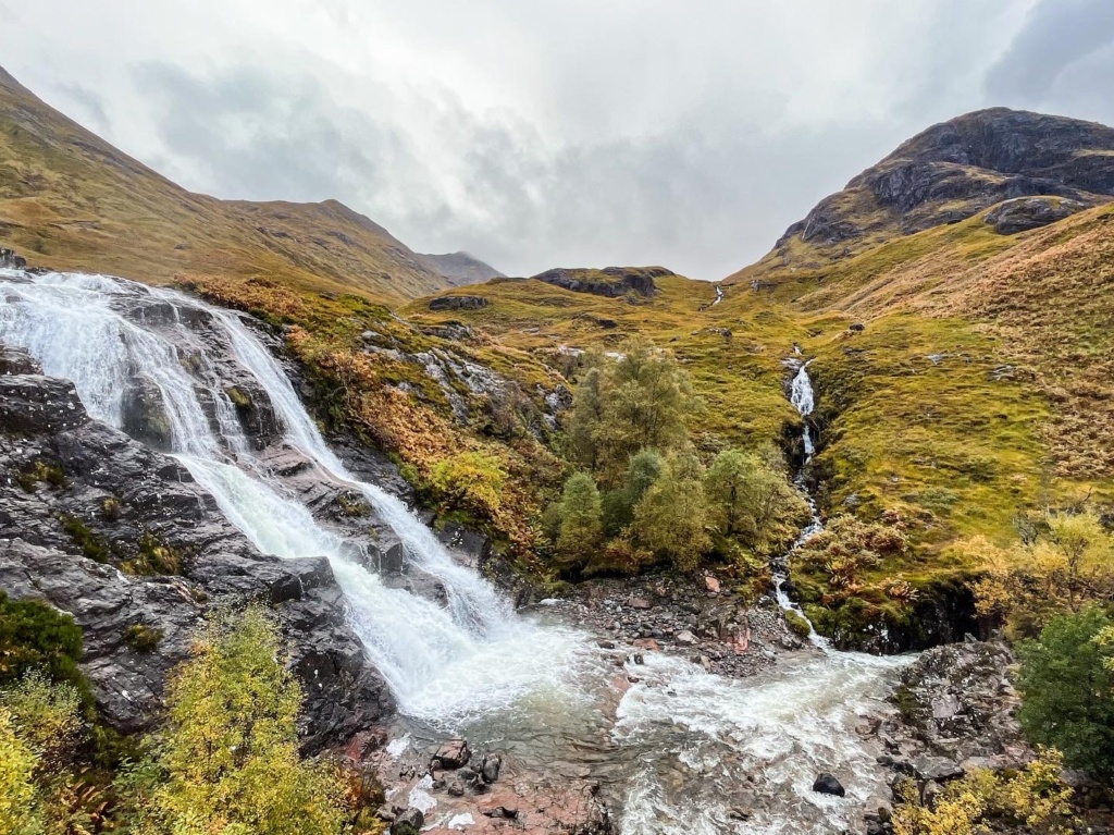 15.10.2022 - Náš výlet do Glencoe, sice pršelo, ale výhledy nezapomenutelný