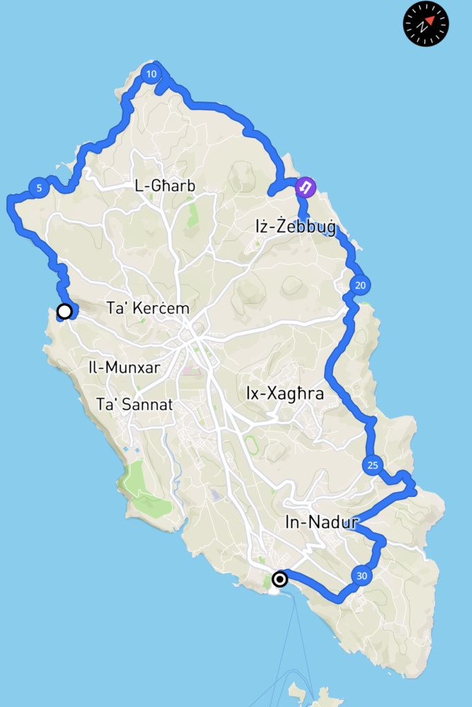 9.5.2023 - Den 5 - Druhá část ostrova Gozo