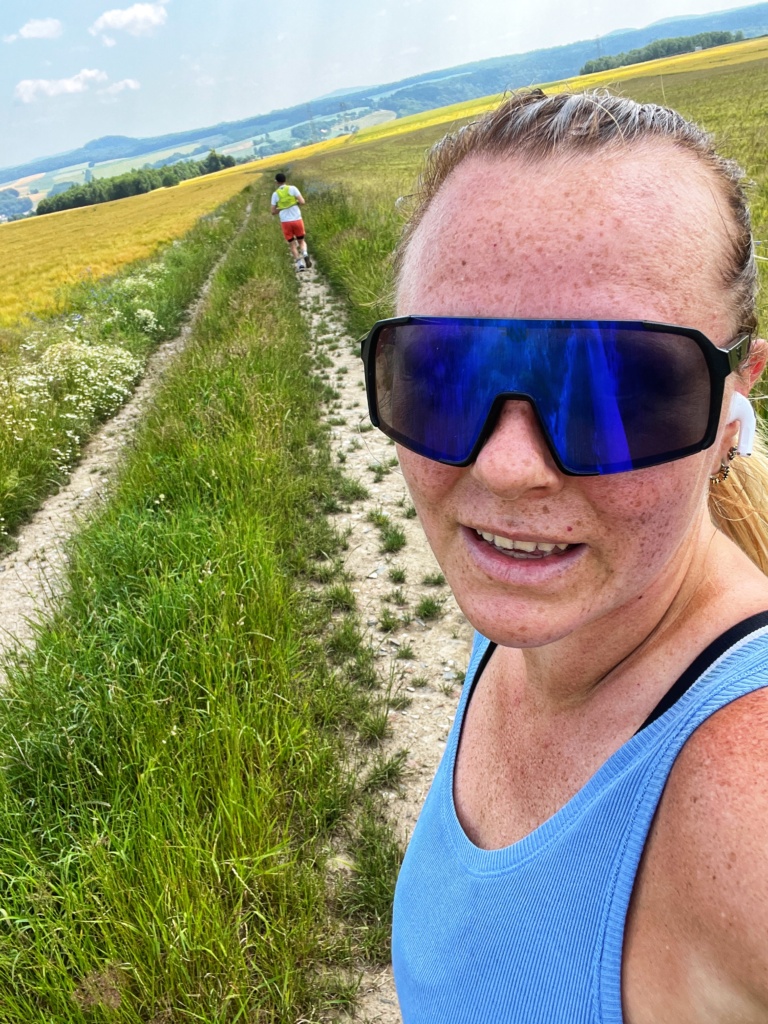 28.6.2023 - Našich 17km běh na Andělce a pak relax v bazéně