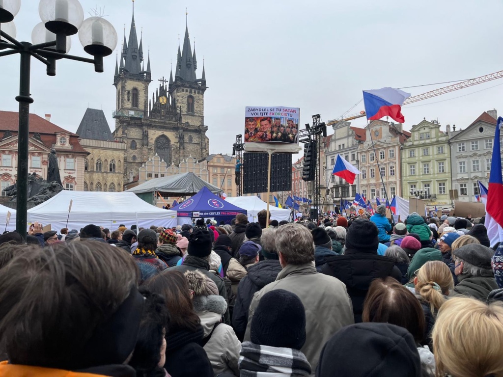 1.2.2026 - Demonostrace proti Macinkovi