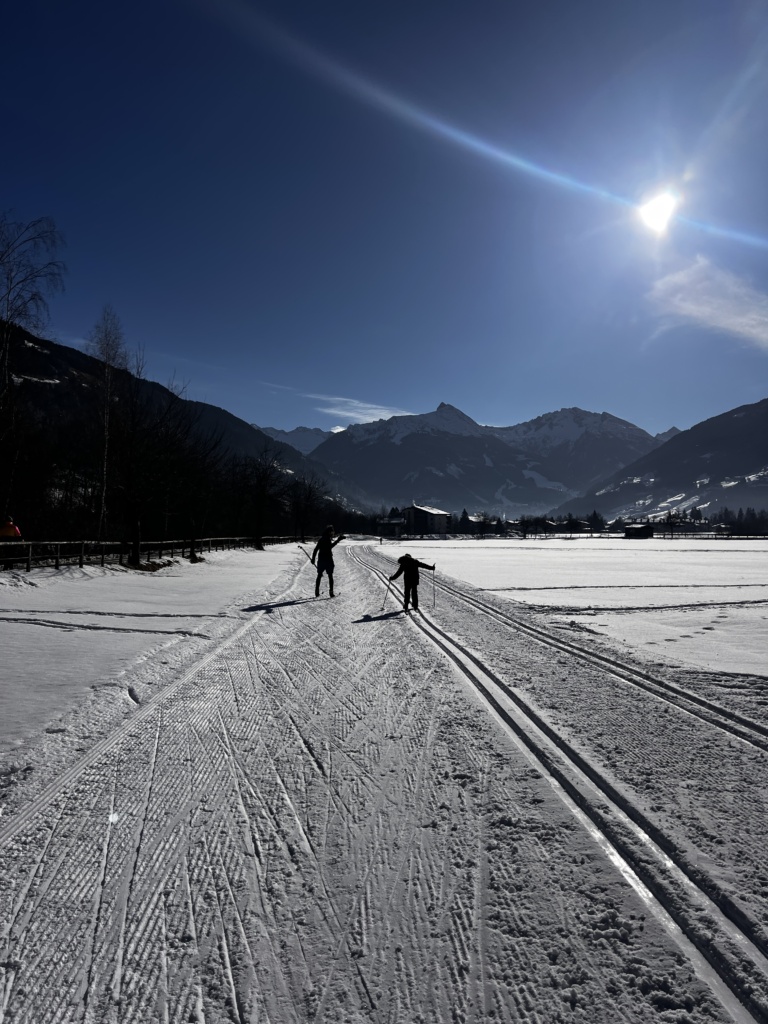 23.1.2026 - Učíme se na běžkách a odpolední výlet do Salzburgu