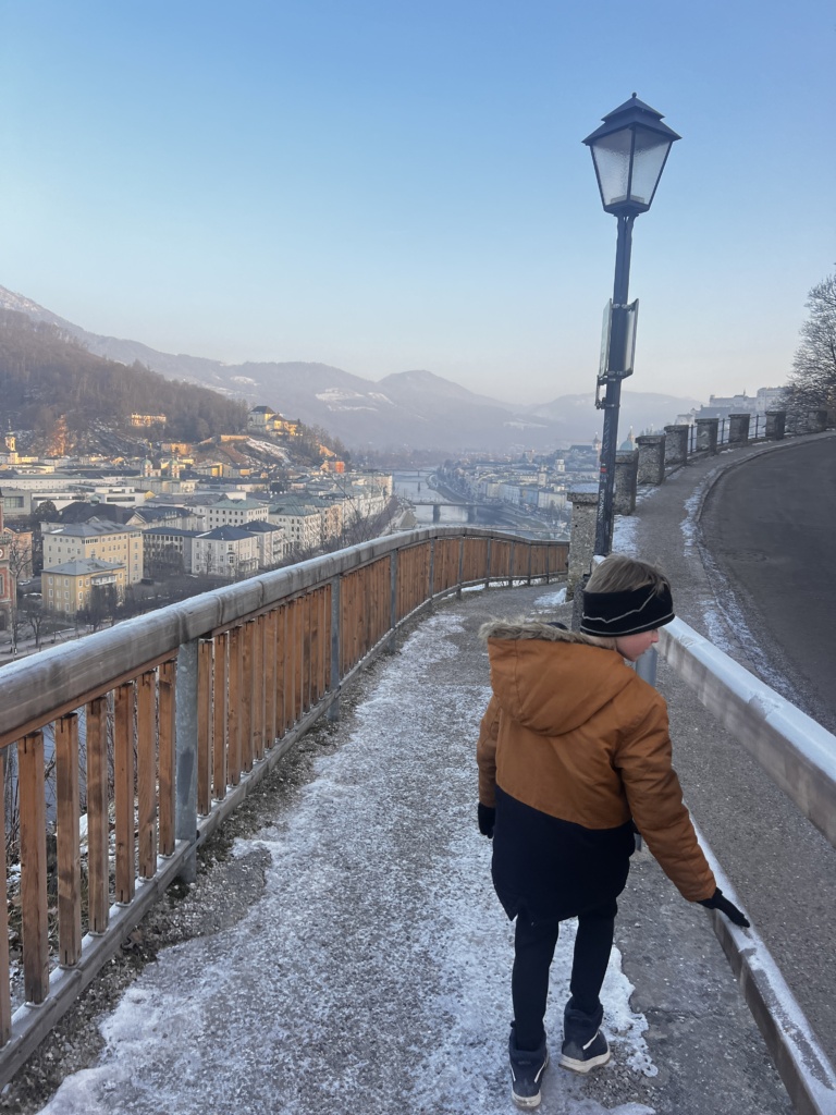 23.1.2026 - Učíme se na běžkách a odpolední výlet do Salzburgu