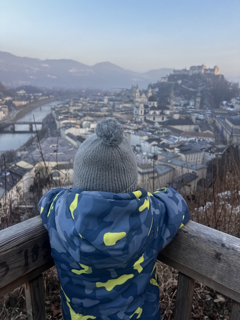 23.1.2026 - Učíme se na běžkách a odpolední výlet do Salzburgu