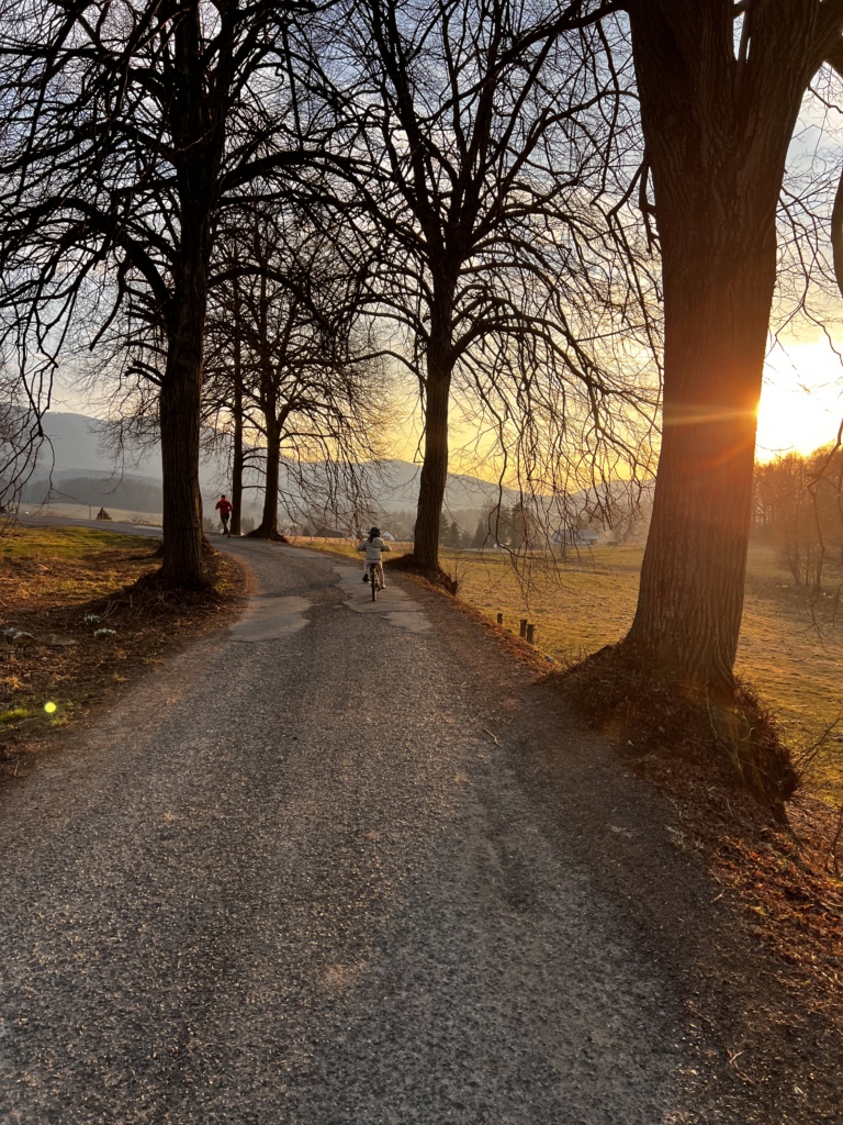 6.3.2026 - Amálka maluje domeček a vyrážíme na procházku