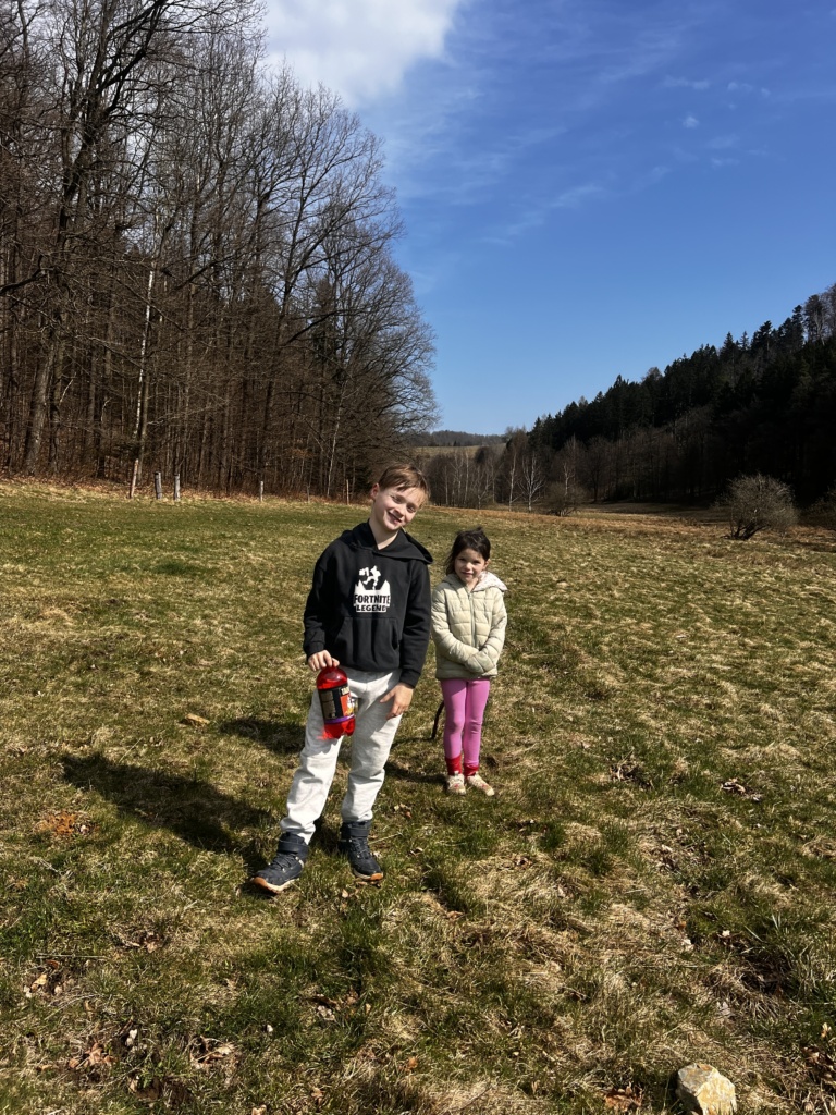 28.3.2026 - S Ilčou na chalupě a na procházce