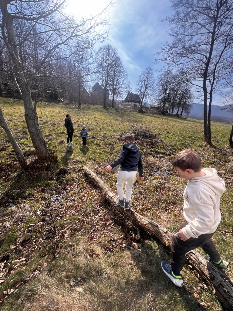 28.3.2026 - S Ilčou na chalupě a na procházce